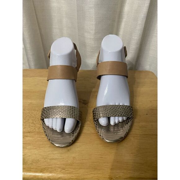 Sam Edelman strappy wedge sandals size 8 - Picture 3 of 9